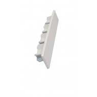 ΤΑΠΑ ΠΛΑΣΤΙΚΗ ΓΙΑ DECK ΔΑΠΕΔΟΥ 25mm 130 WHITE 
