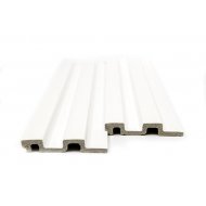 PS PANEL  ΜΕ 3D ΠΗΧΑΚΙΑ 01 RESIDENCE 21/122 mm WHITE 