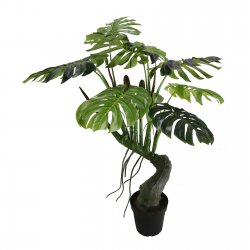 Supergreens Τεχνητό Δέντρο Monstera Deliciosa Πράσ