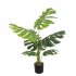 Supergreens Τεχνητό Φυτό Monstera Deliciosa Πράσιν