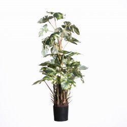 Supergreens Τεχνητό Φυτό Φιλόδενδρο Variegata Πράσ Supergreens Τεχνητό Φυτό Φιλόδενδρο Variegata Πράσ