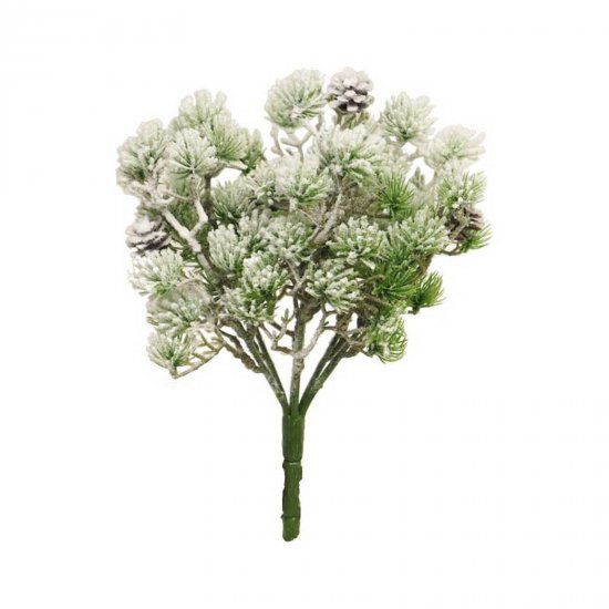 Supergreens Τεχνητός Χωνευτός Θάμνος Πεύκο Χιονισμ Supergreens Τεχνητός Χωνευτός Θάμνος Πεύκο Χιονισμ