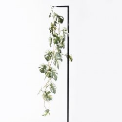 Supergreens Τεχνητή Γιρλάντα Μονστέρα Albo Variega Supergreens Τεχνητή Γιρλάντα Μονστέρα Albo Variega